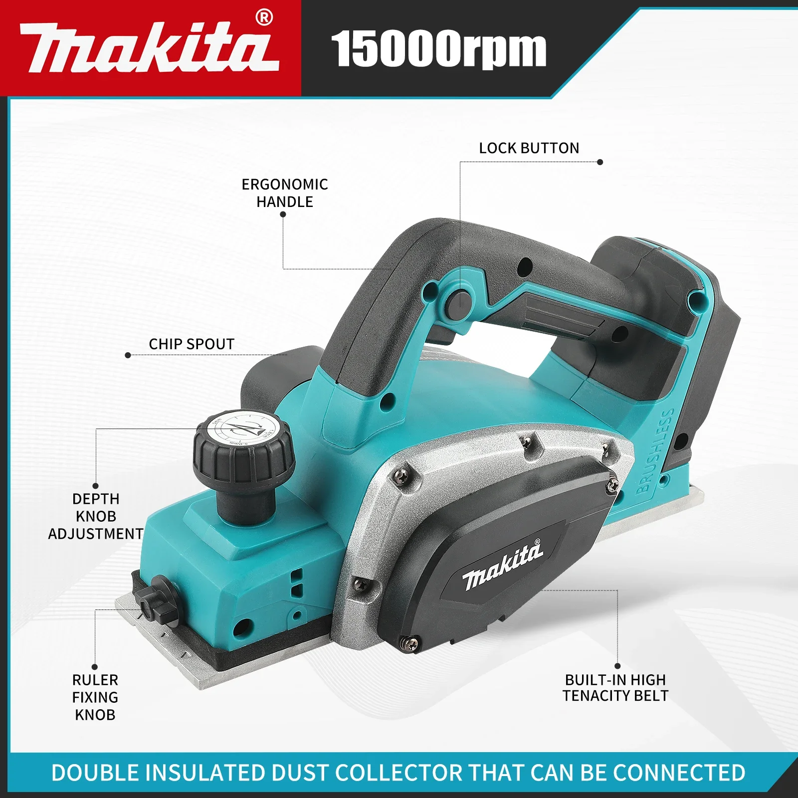 DKP180 – аккумуляторный электр – обзор и цена Planer Handheld Electric